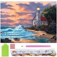 Набір алмазної мозаїки (вишивки) Springos 40 x 30 см DP0020