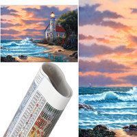 Набір алмазної мозаїки (вишивки) Springos 40 x 30 см DP0020