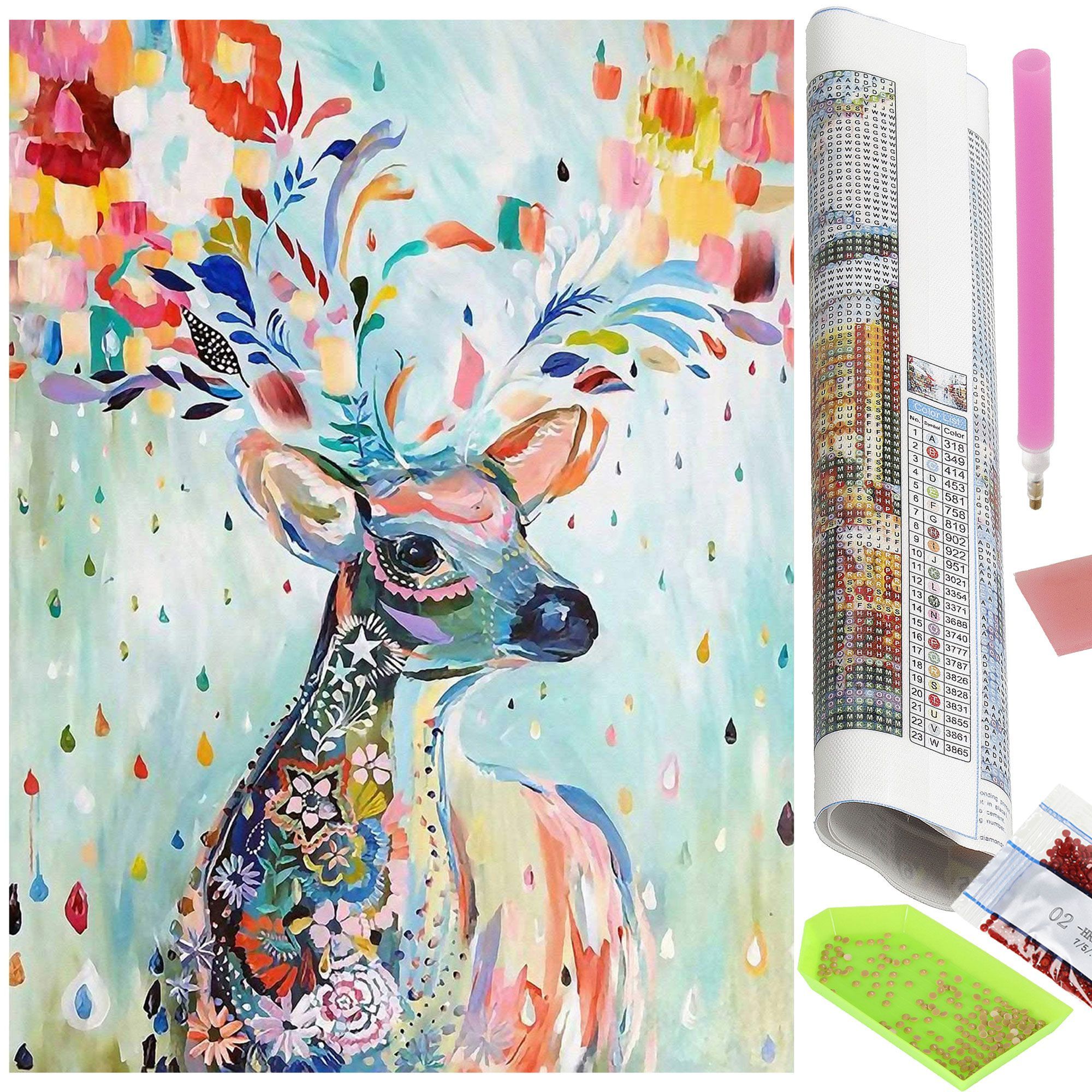 Набір алмазної мозаїки (вишивки) Springos 40 x 30 см DP0001