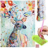 Набір алмазної мозаїки (вишивки) Springos 40 x 30 см DP0001