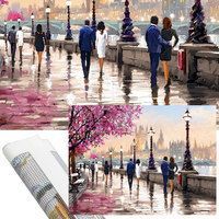 Набір алмазної мозаїки (вишивки) Springos 40 x 30 см DP0002