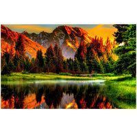 Набір алмазної мозаїки (вишивки) Springos 40 x 30 см DP0021