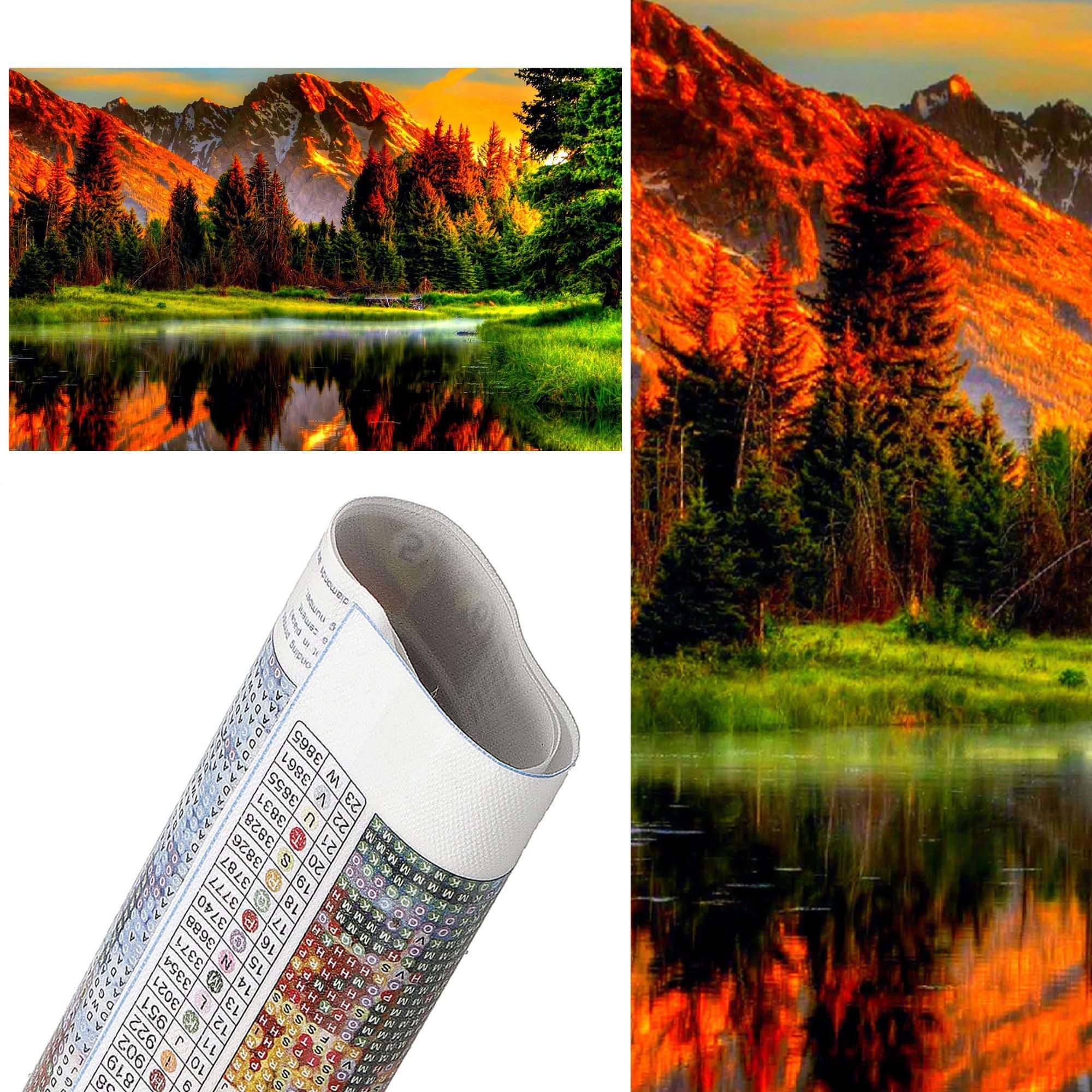 Набір алмазної мозаїки (вишивки) Springos 40 x 30 см DP0021