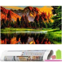 Набір алмазної мозаїки (вишивки) Springos 40 x 30 см DP0021