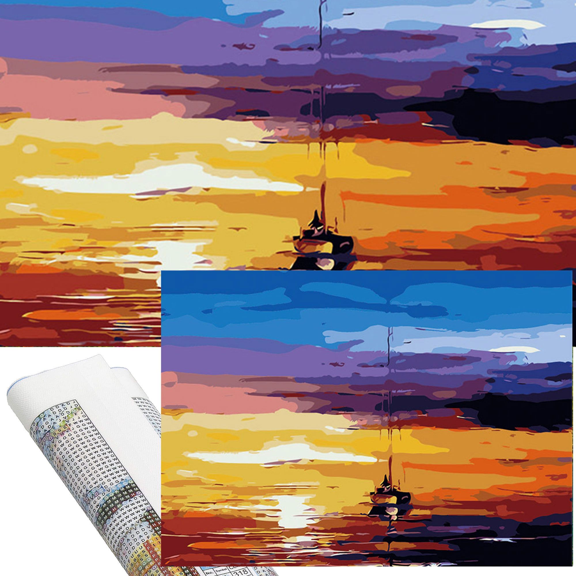 Набір алмазної мозаїки (вишивки) Springos 40 x 30 см DP0023