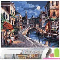 Набір алмазної мозаїки (вишивки) Springos 40 x 30 см DP0024