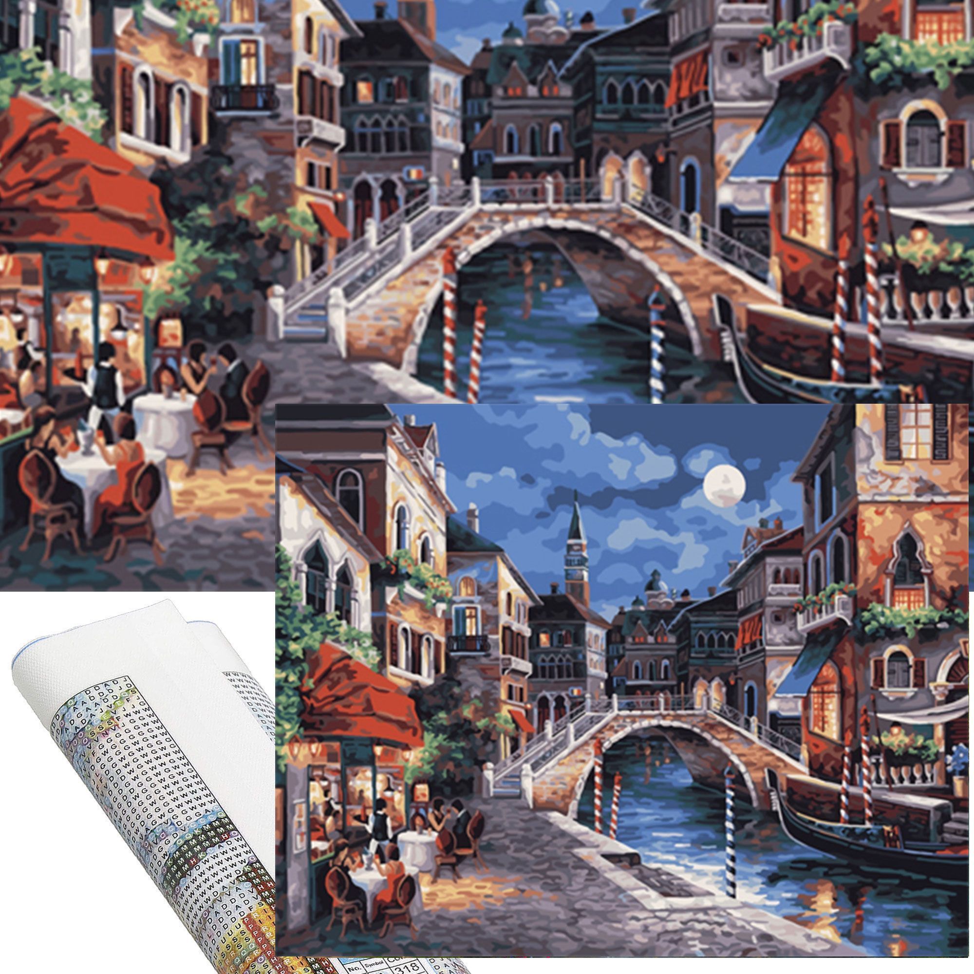 Набір алмазної мозаїки (вишивки) Springos 40 x 30 см DP0024