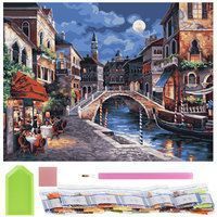 Набір алмазної мозаїки (вишивки) Springos 40 x 30 см DP0024