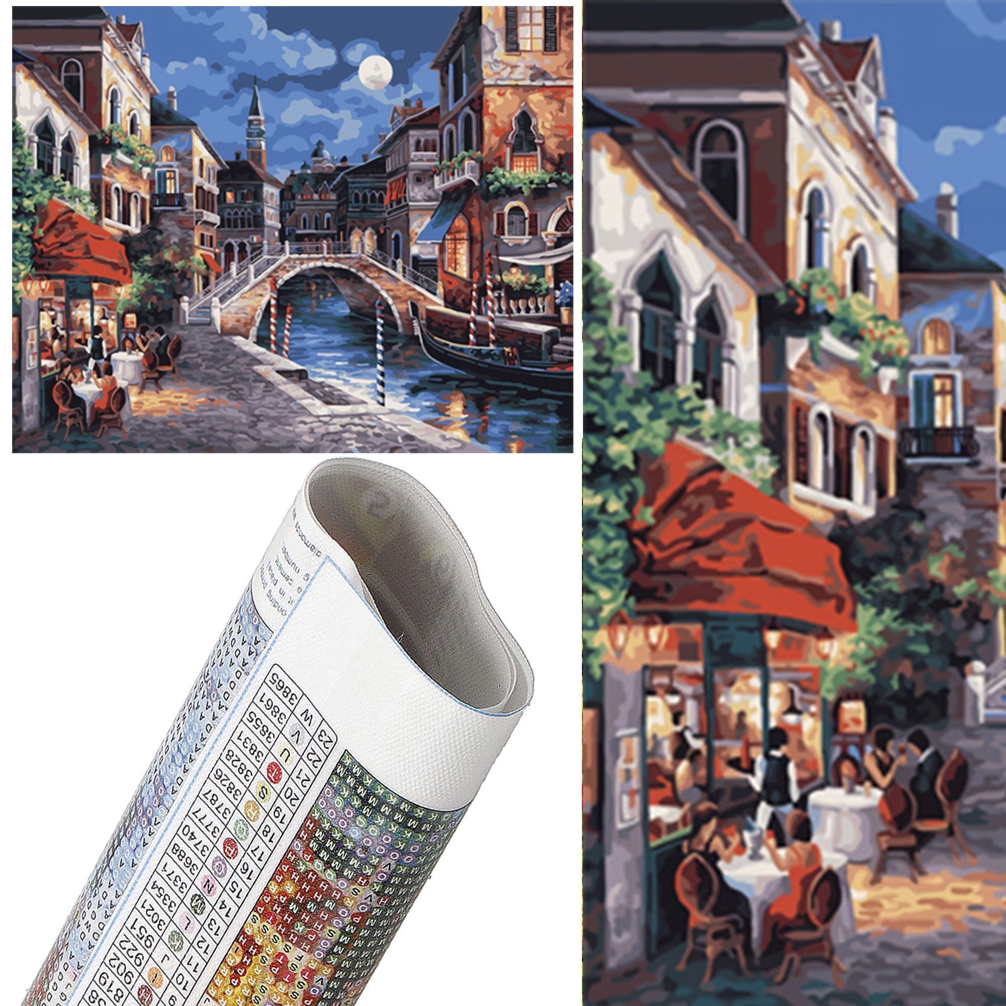 Набір алмазної мозаїки (вишивки) Springos 40 x 30 см DP0024