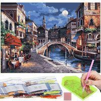 Набір алмазної мозаїки (вишивки) Springos 40 x 30 см DP0024