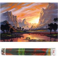 Набір алмазної мозаїки (вишивки) Springos 40 x 30 см DP0025