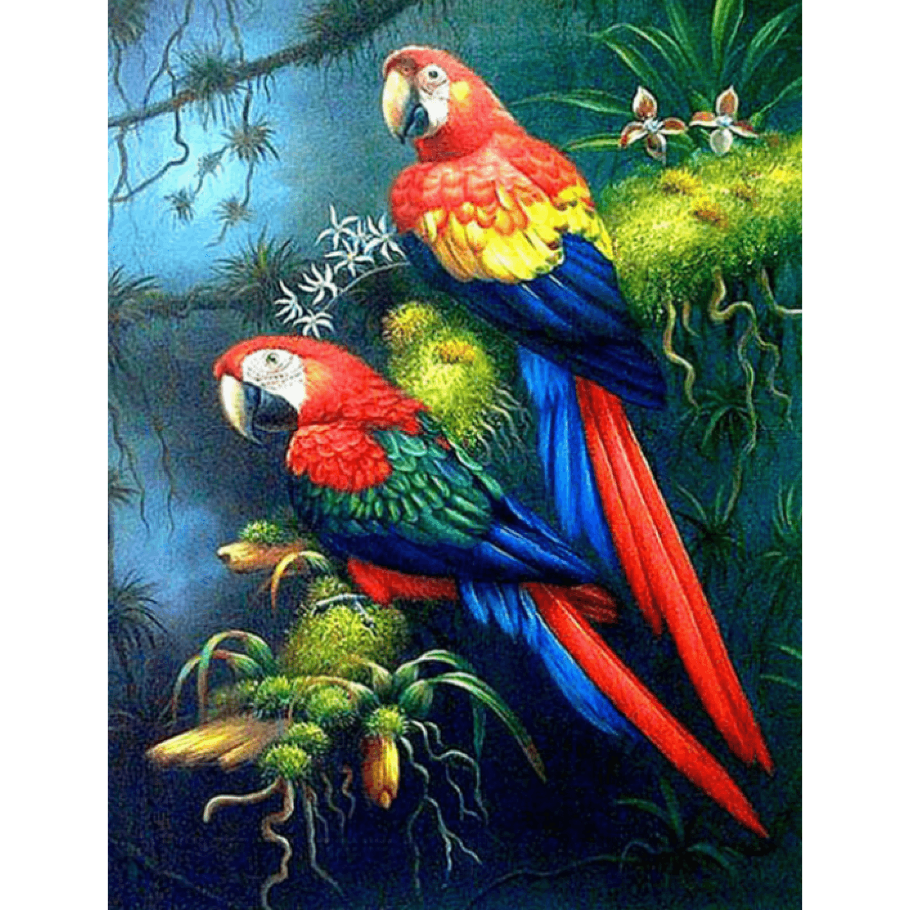 Набір алмазної мозаїки (вишивки) Springos 40 x 30 см DP0029