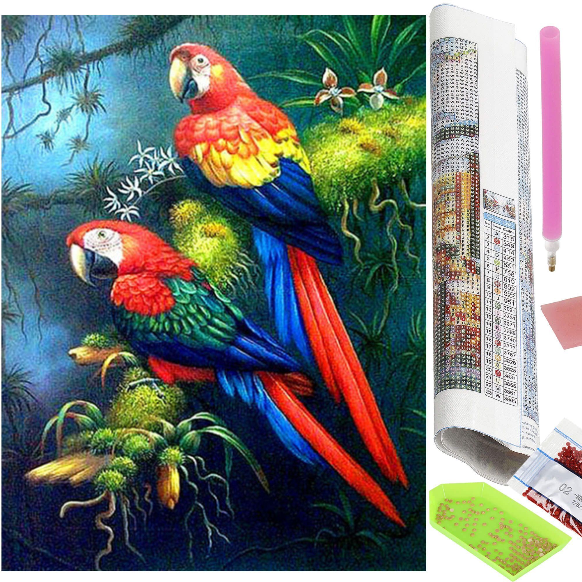 Набір алмазної мозаїки (вишивки) Springos 40 x 30 см DP0029