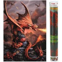 Набір алмазної мозаїки (вишивки) Springos 40 x 30 см DP0030