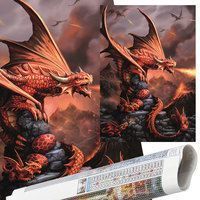 Набір алмазної мозаїки (вишивки) Springos 40 x 30 см DP0030