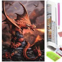 Набір алмазної мозаїки (вишивки) Springos 40 x 30 см DP0030