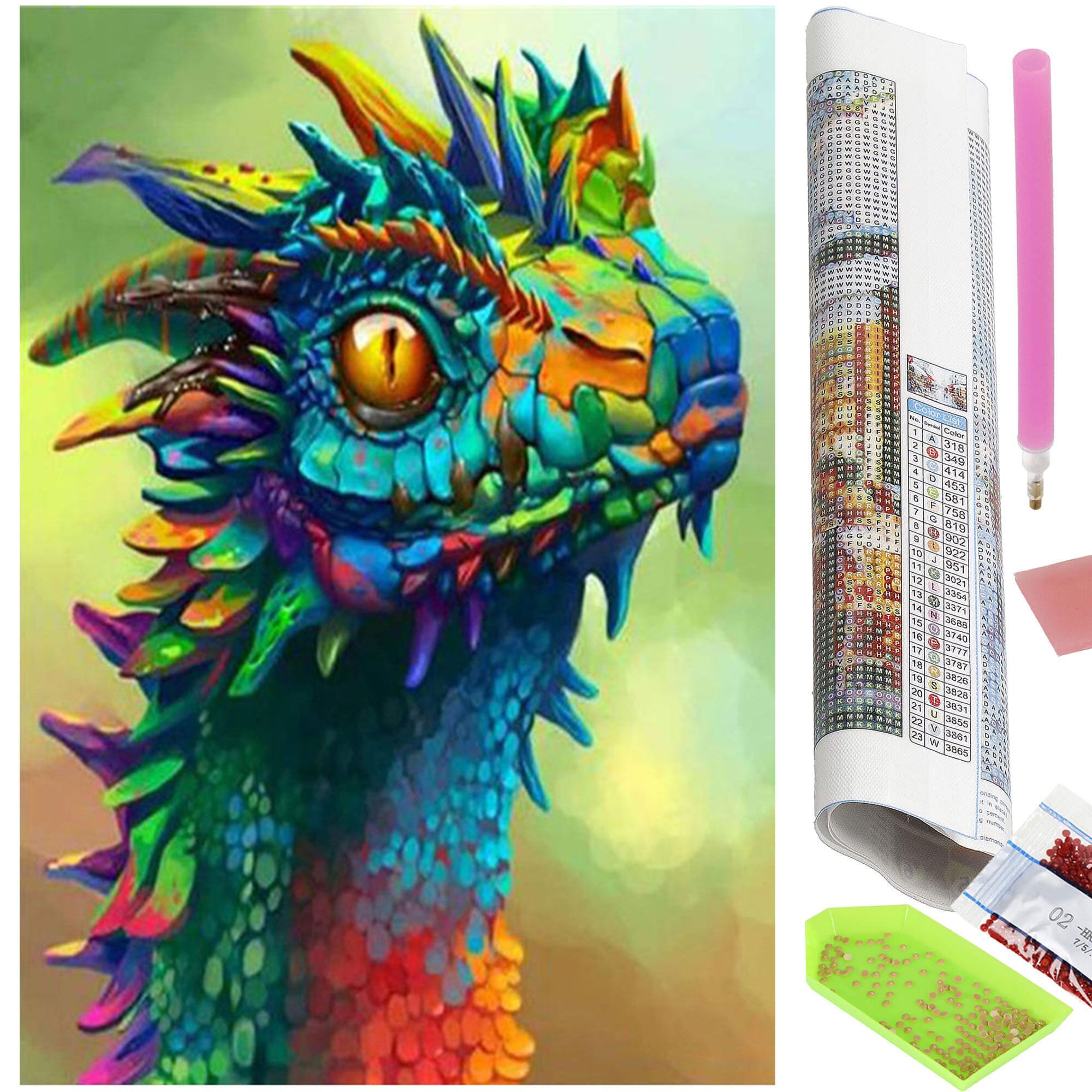 Набір алмазної мозаїки (вишивки) Springos 40 x 30 см DP0031