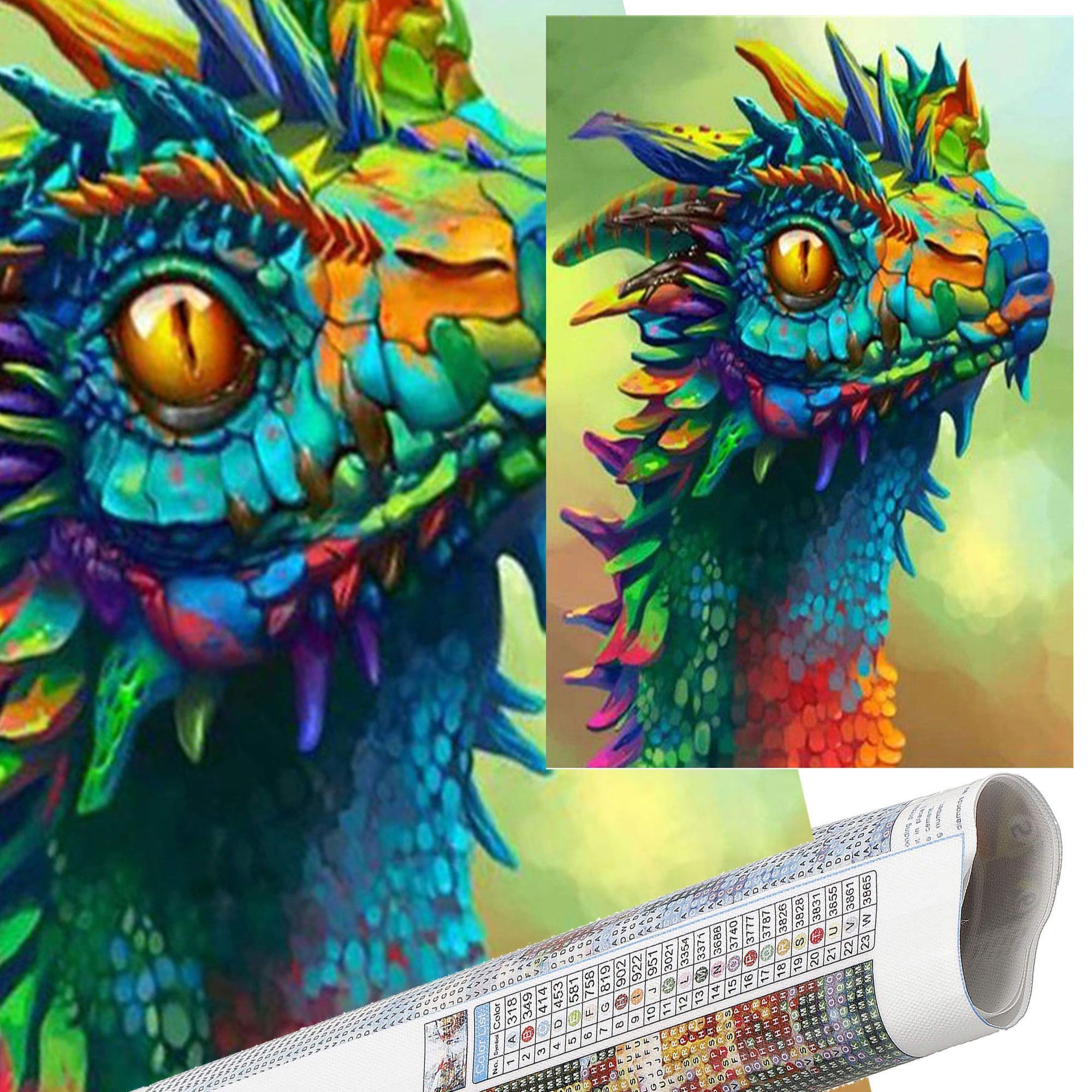 Набір алмазної мозаїки (вишивки) Springos 40 x 30 см DP0031