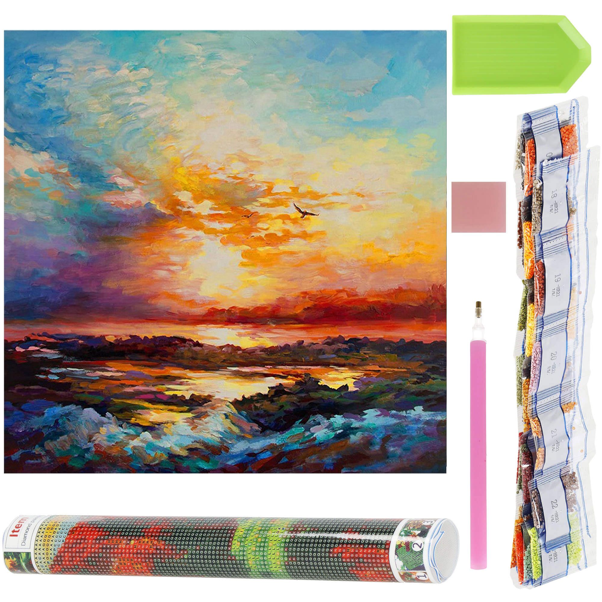 Набір алмазної мозаїки (вишивки) Springos 40 x 30 см DP0032