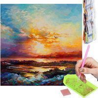 Набір алмазної мозаїки (вишивки) Springos 40 x 30 см DP0032