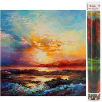 Набір алмазної мозаїки (вишивки) Springos 40 x 30 см DP0032