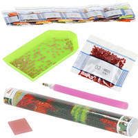 Набір алмазної мозаїки (вишивки) Springos 40 x 30 см DP0032