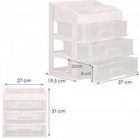 Органайзер для зберігання (аксесуарів, косметики, біжутерії) Springos 31 x 27 x 19.5 см HA1091