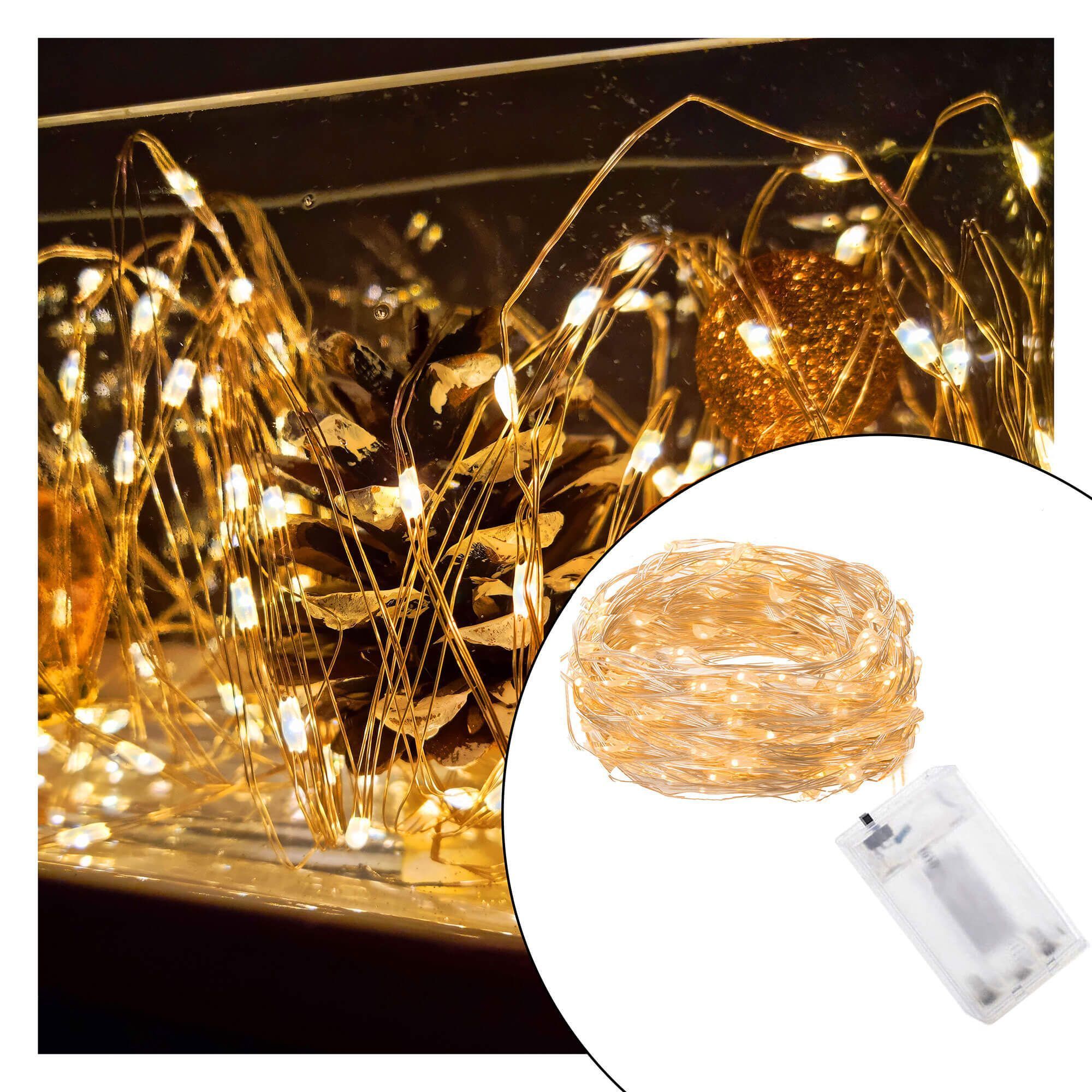 Гірлянда на батарейках Springos 2.9 м 30 LED CL0121 Warm White