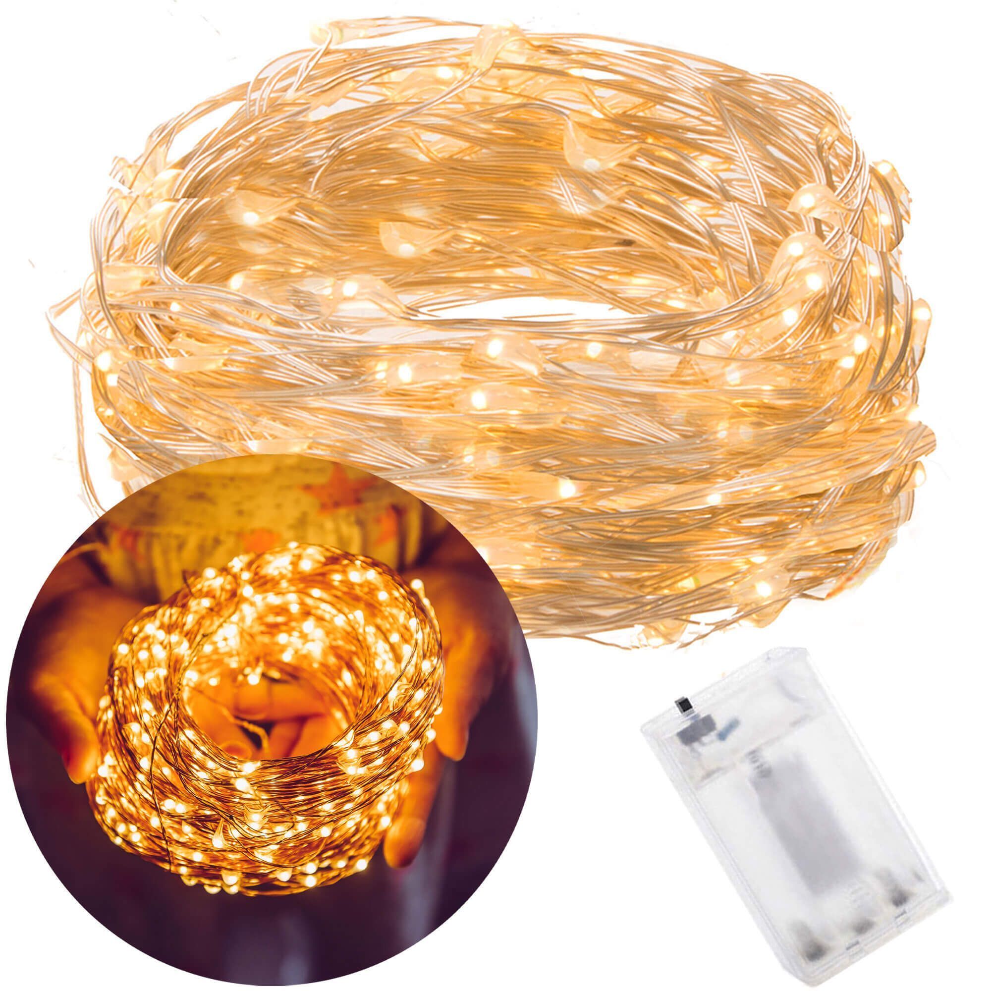 Гірлянда на батарейках Springos 2.9 м 30 LED CL0121 Warm White