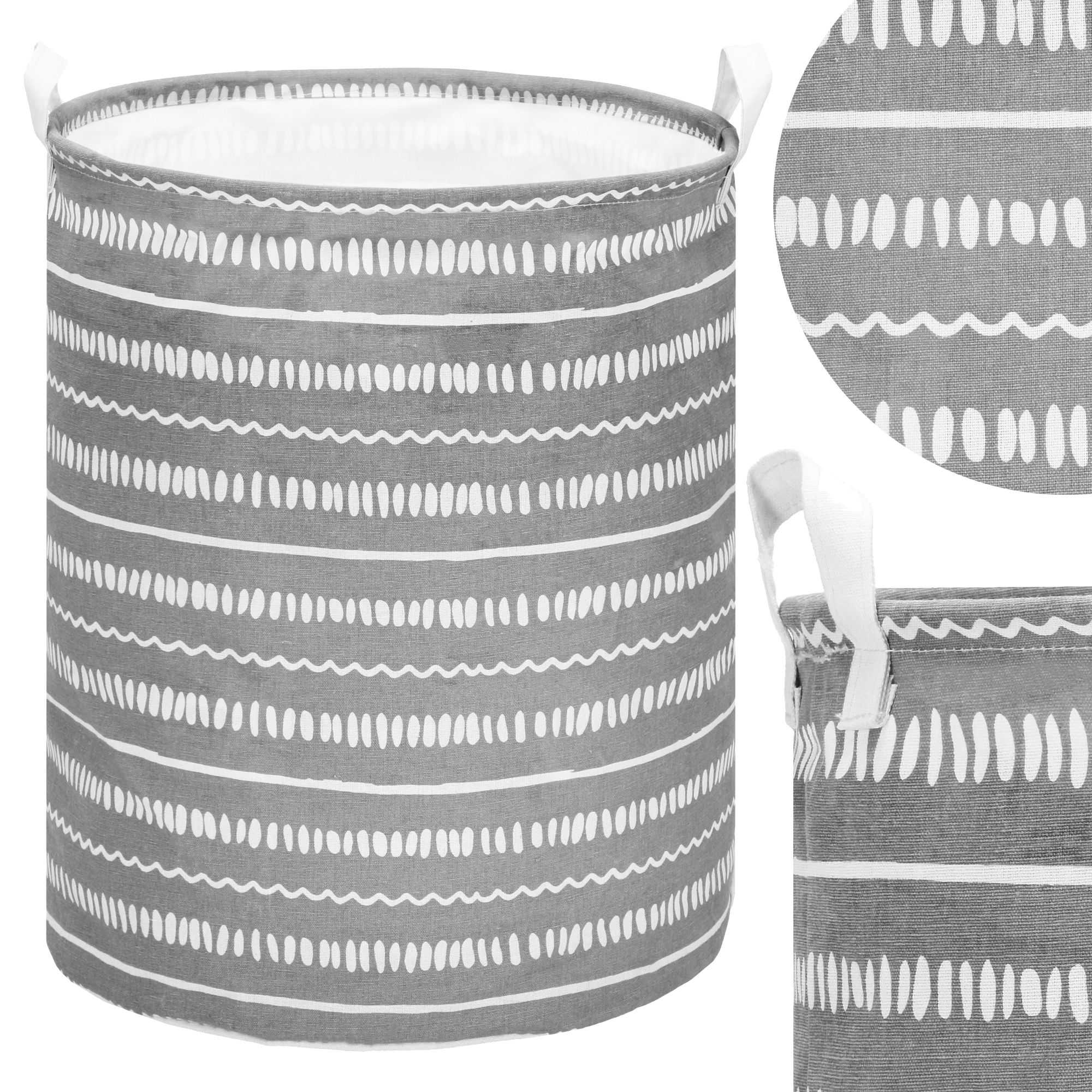 Кошик для зберігання Springos 63 л текстильний для іграшок та одягу HA0126