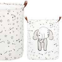 Кошик для зберігання Springos 63 л текстильний для іграшок та одягу HA0113