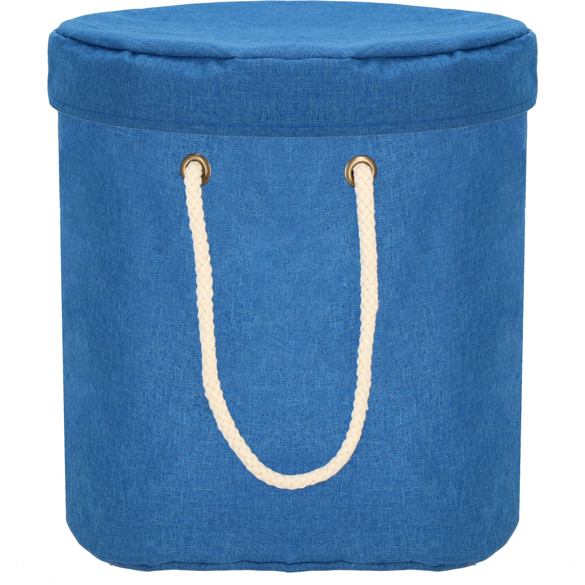 Кошик для зберігання з килимком Springos 23 л текстильний для іграшок та аксесуарів HA0129