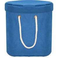 Кошик для зберігання з килимком Springos 23 л текстильний для іграшок та аксесуарів HA0129