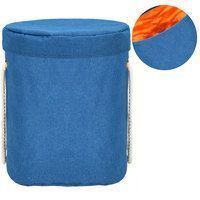 Кошик для зберігання з килимком Springos 23 л текстильний для іграшок та аксесуарів HA0129