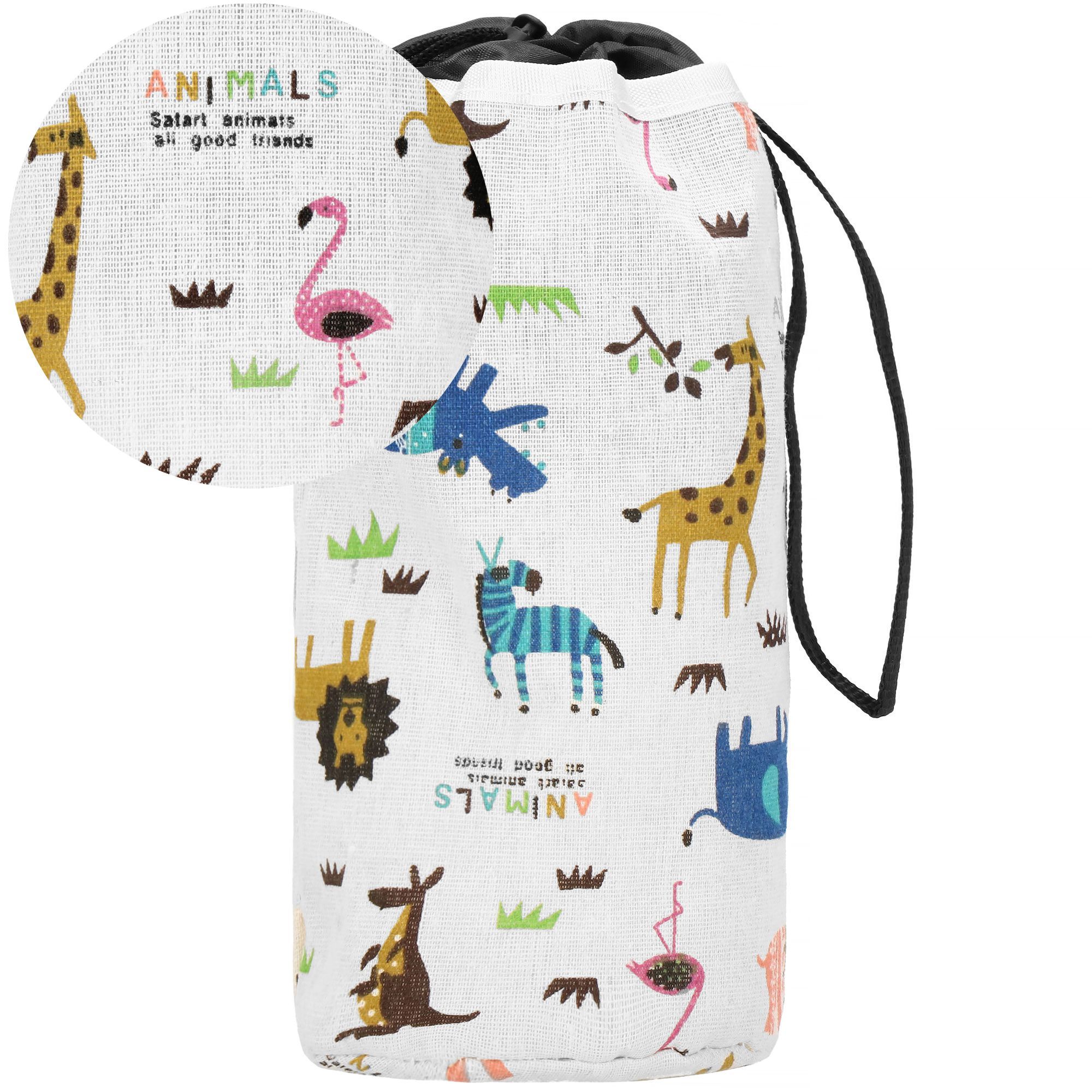 Кошик-сумка для зберігання з килимком Springos 2 л текстильний для іграшок та аксесуарів HA0132