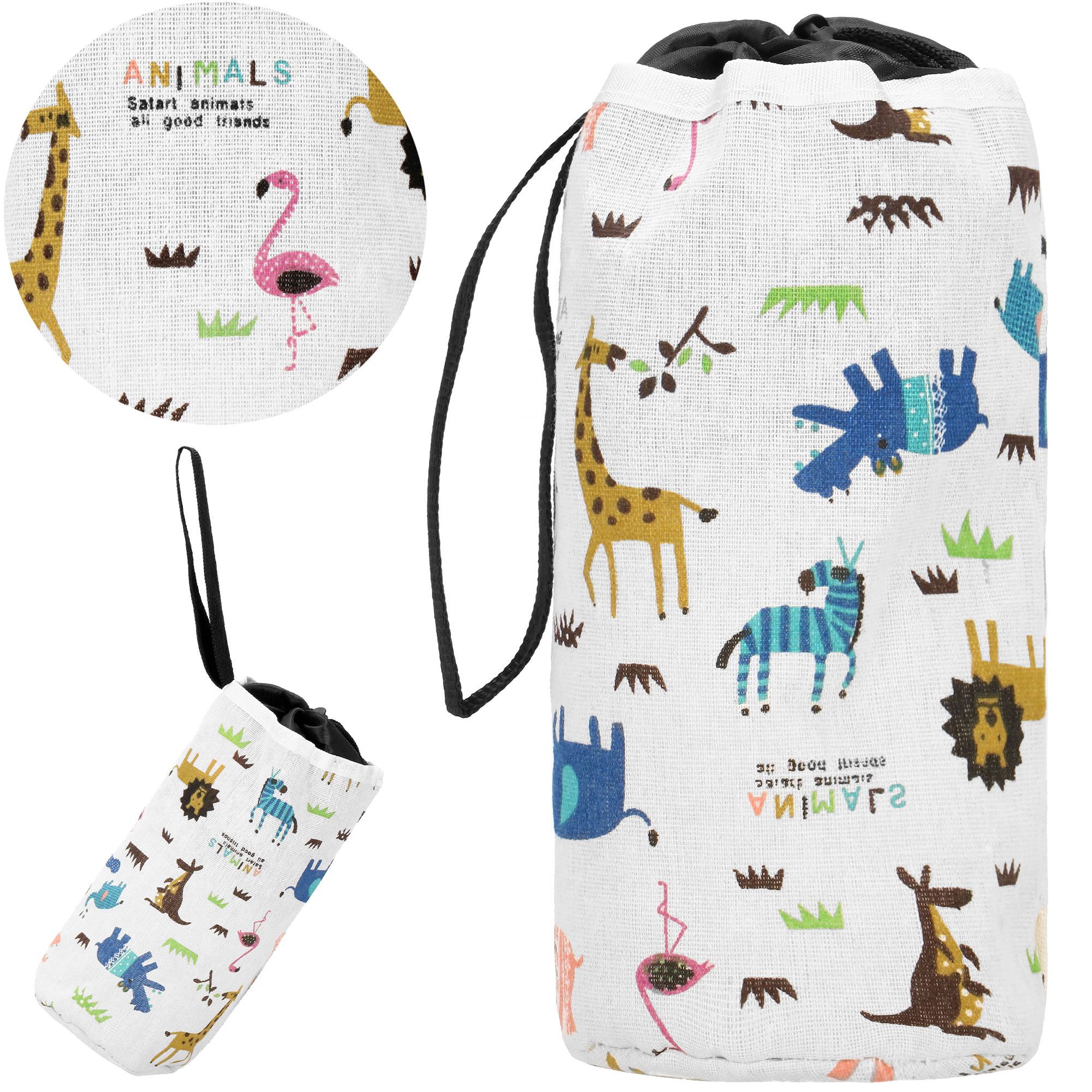 Кошик-сумка для зберігання з килимком Springos 2 л текстильний для іграшок та аксесуарів HA0132