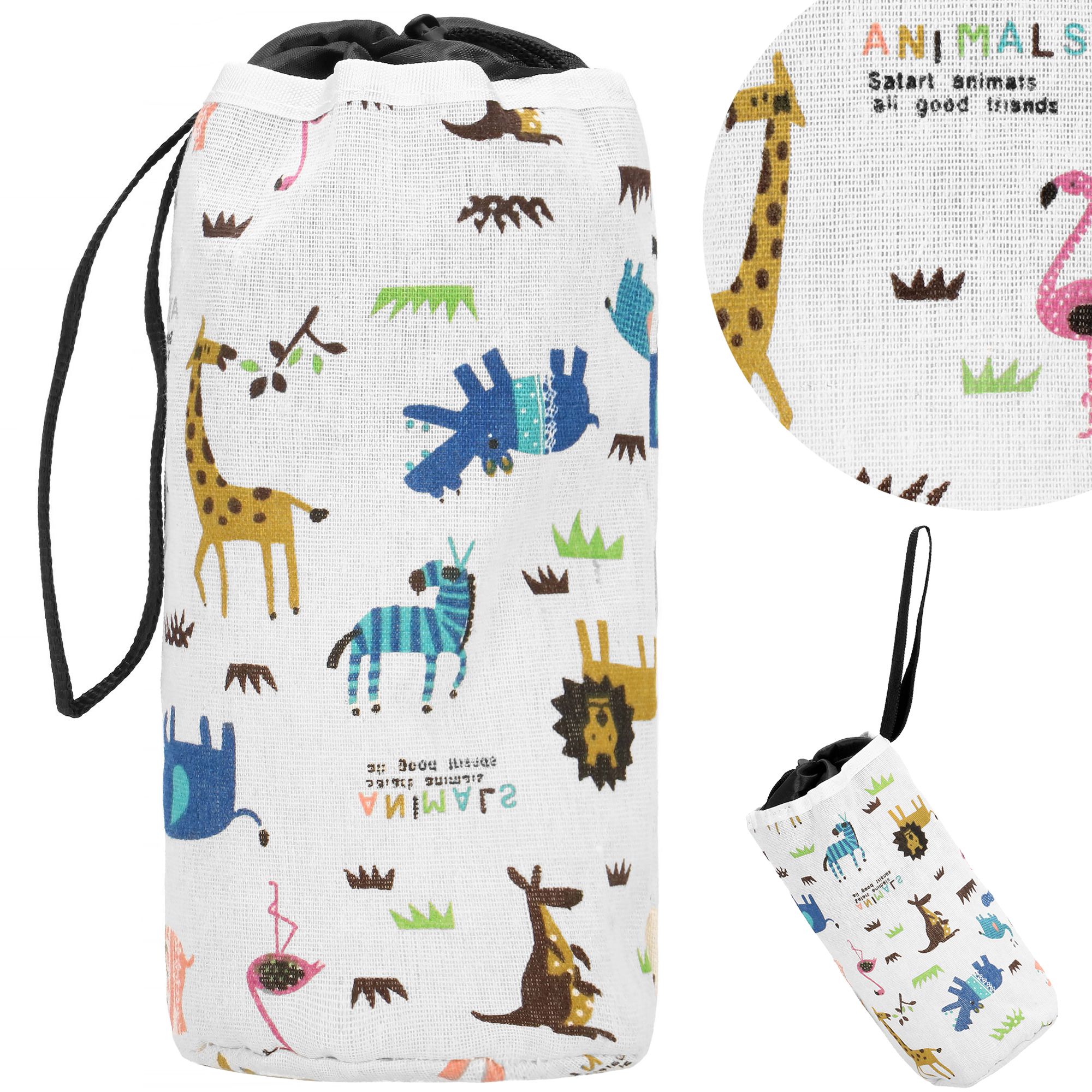 Кошик-сумка для зберігання з килимком Springos 2 л текстильний для іграшок та аксесуарів HA0132