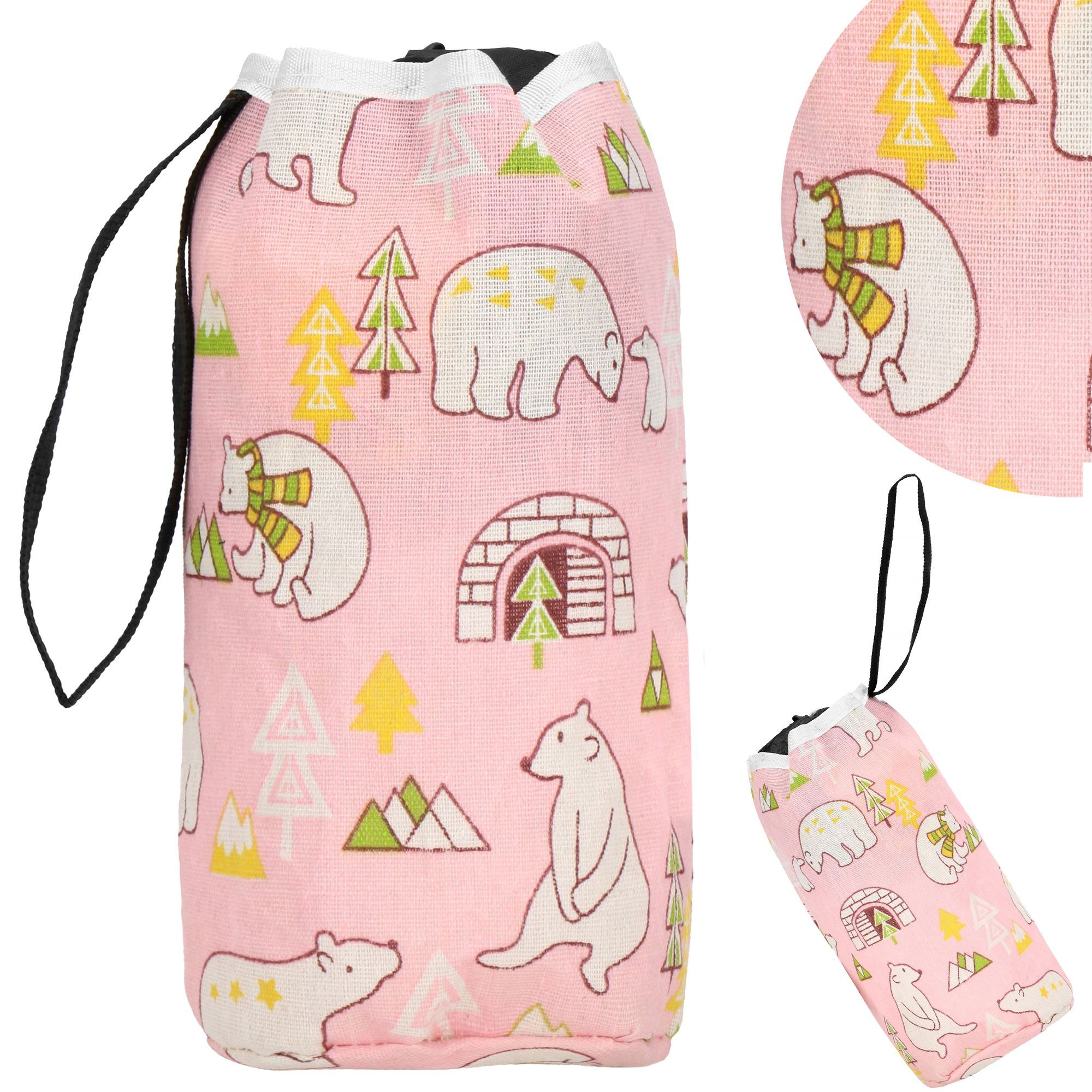 Кошик-сумка для зберігання з килимком Springos 2 л текстильний для іграшок та аксесуарів HA0131