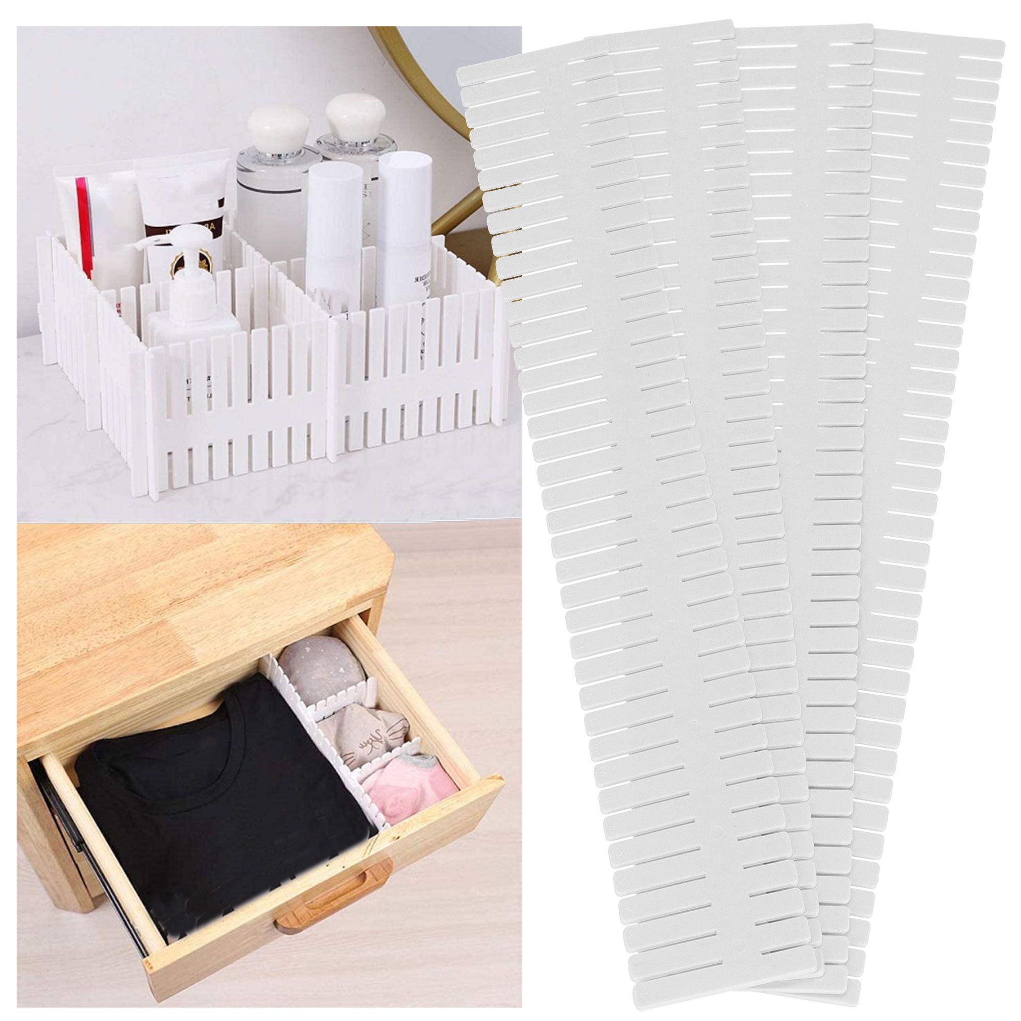 Роздільники-перегородки для шухляд та контейнерів 4 шт Springos HA5129