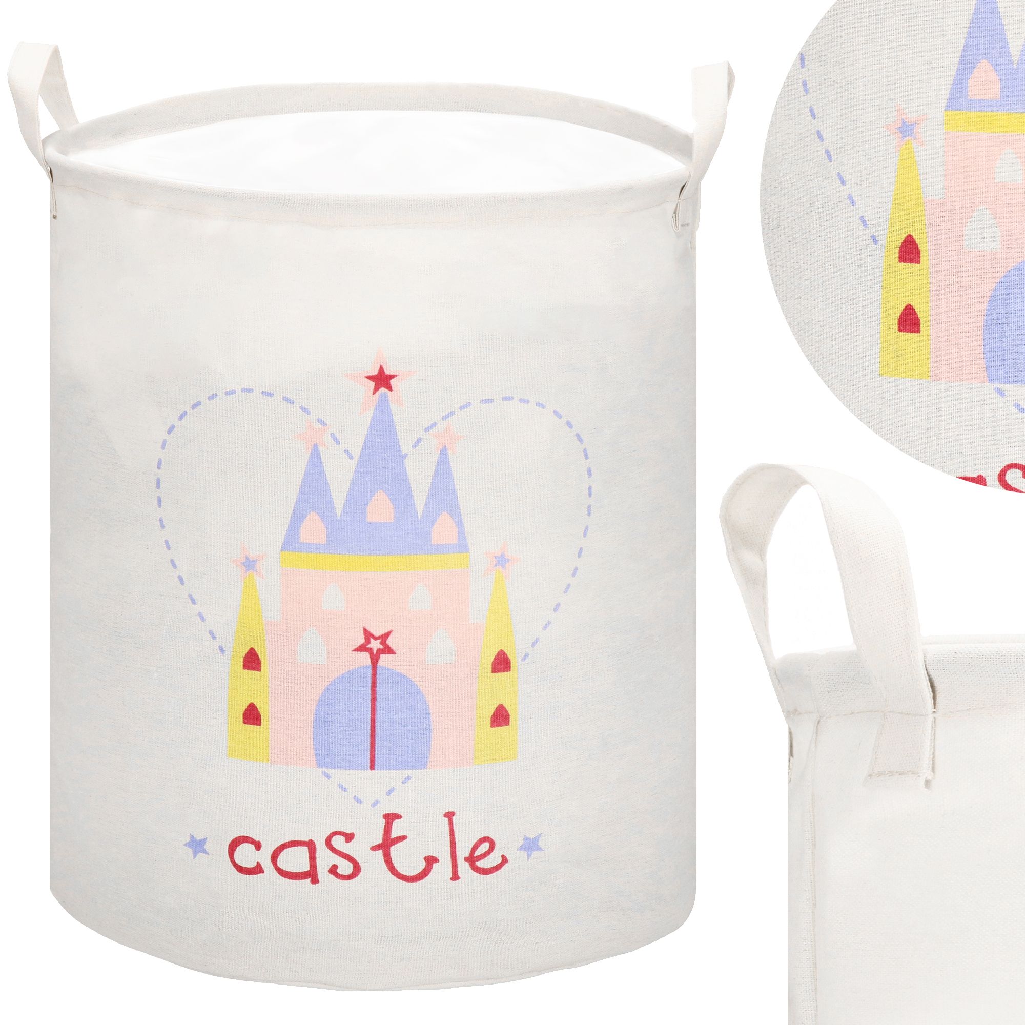 Кошик для зберігання Springos 43 л текстильний для іграшок та одягу HA0111