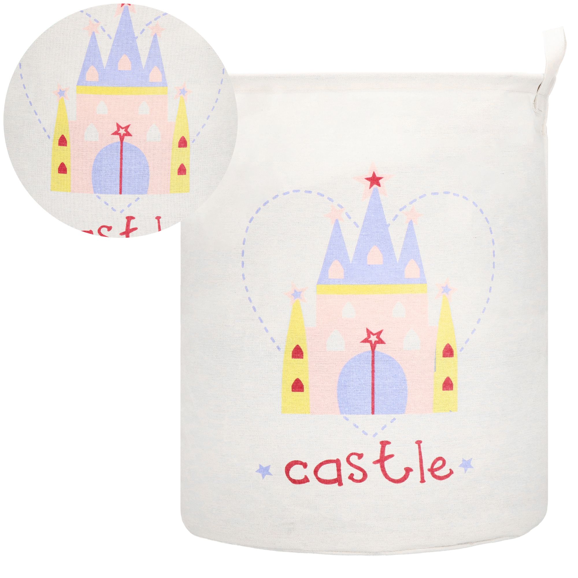 Кошик для зберігання Springos 43 л текстильний для іграшок та одягу HA0111