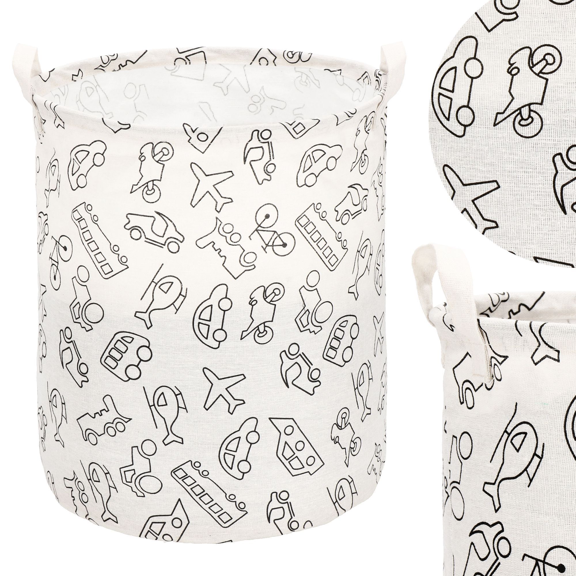 Кошик для зберігання Springos 43 л текстильний для іграшок та одягу HA0123