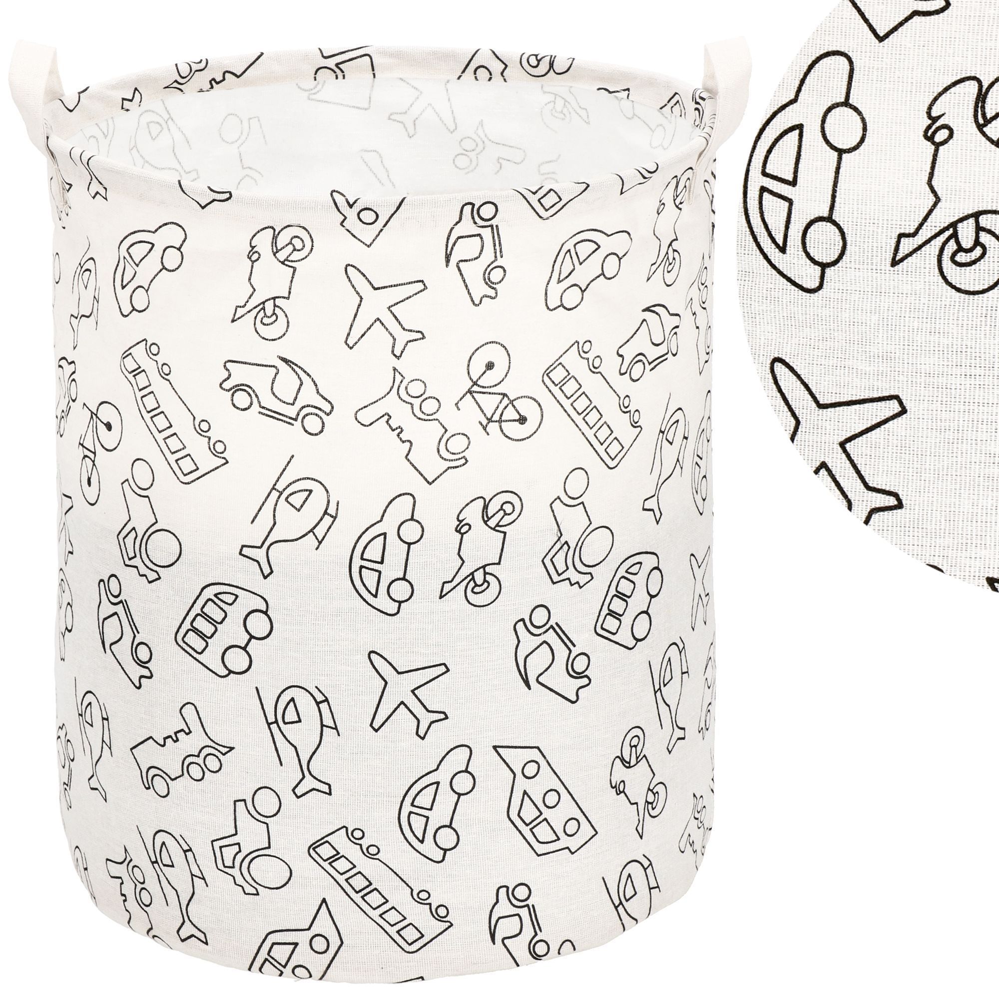 Кошик для зберігання Springos 43 л текстильний для іграшок та одягу HA0123