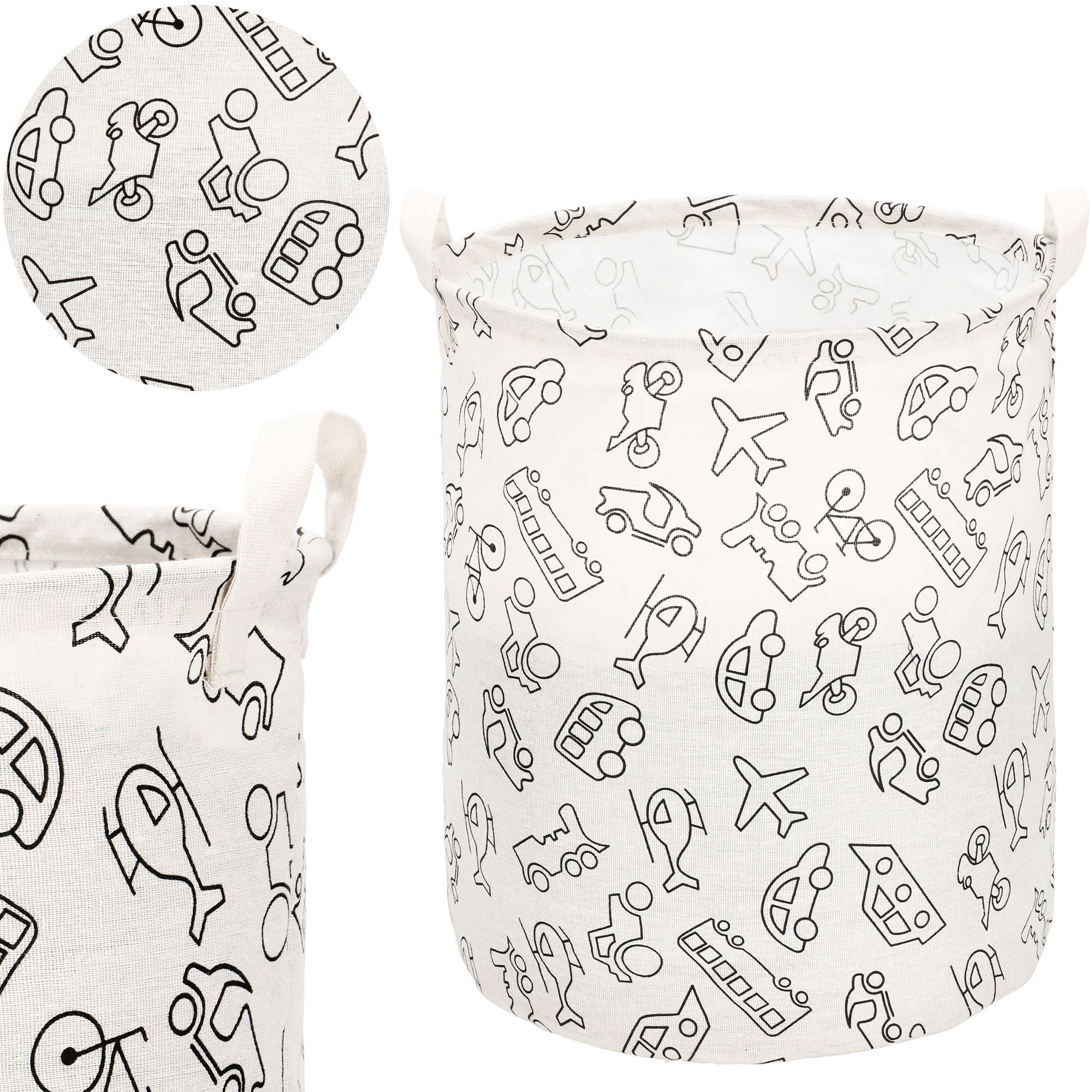 Кошик для зберігання Springos 43 л текстильний для іграшок та одягу HA0123