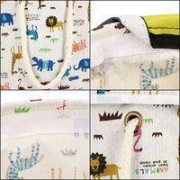 Кошик для зберігання з килимком Springos 21 л текстильний для іграшок та аксесуарів HA0133