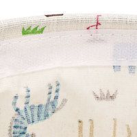 Кошик для зберігання з килимком Springos 21 л текстильний для іграшок та аксесуарів HA0133