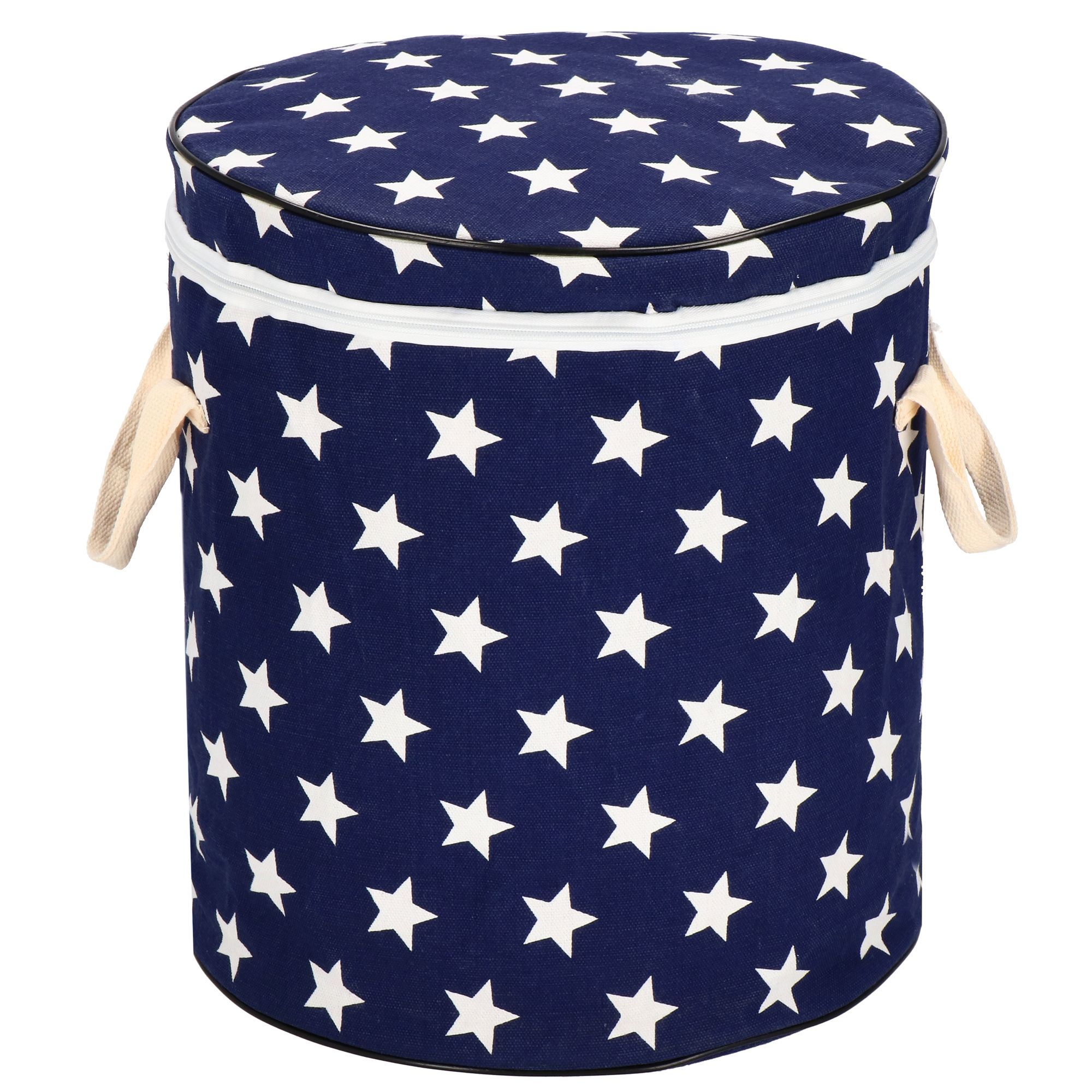 Кошик для зберігання з килимком Springos 38 л текстильний для іграшок та аксесуарів HA0135