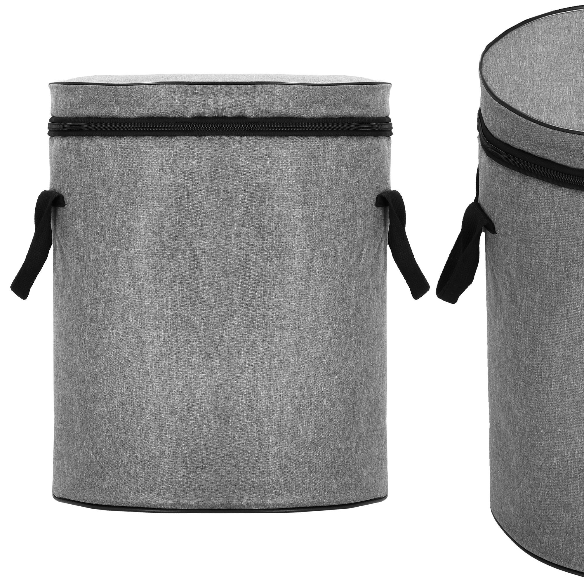 Кошик для зберігання з килимком Springos 38 л текстильний для іграшок та аксесуарів HA0136