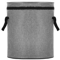 Кошик для зберігання з килимком Springos 38 л текстильний для іграшок та аксесуарів HA0136