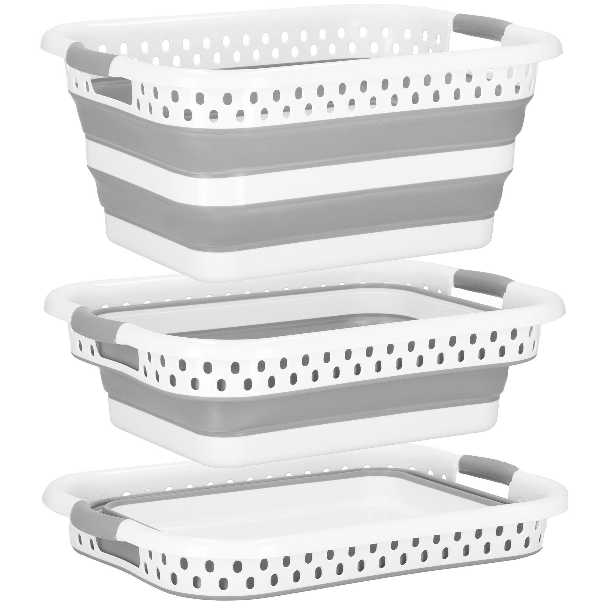 Кошик складний силіконовий Springos 24 л HA5109